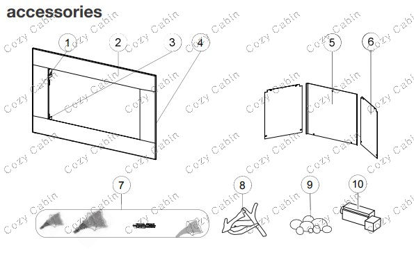 Ascent Linear Series Direct Vent Natural Gas Fireplace with Electronic Ignition (BL42NTE) #BL42NTE